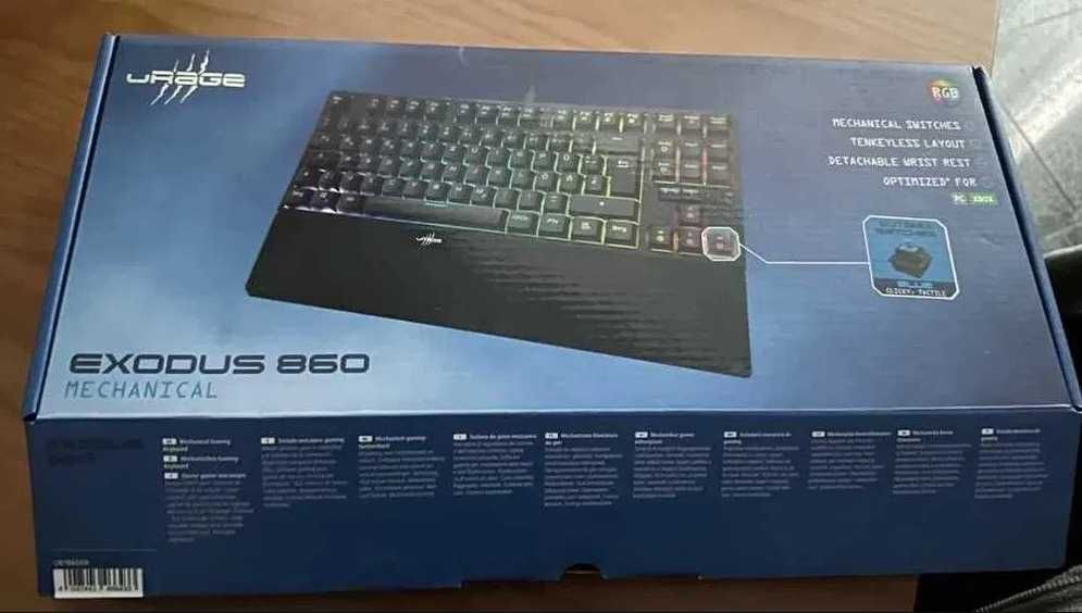 Teclado Mecânico uRage Exodus 860 – Blue Switch + Keypuller