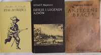 „ Dzieje i legendy Ajnów”, „Antyczni Bracia”, „Znak Jastrzębca”