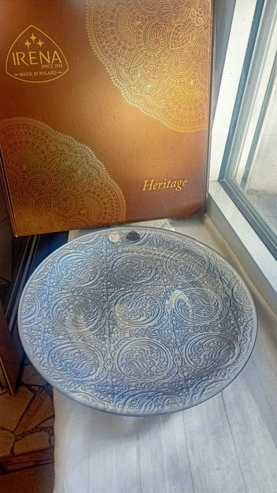 Patera srebrna model Amsterdam sygnowana nowa Irena Inowrocław