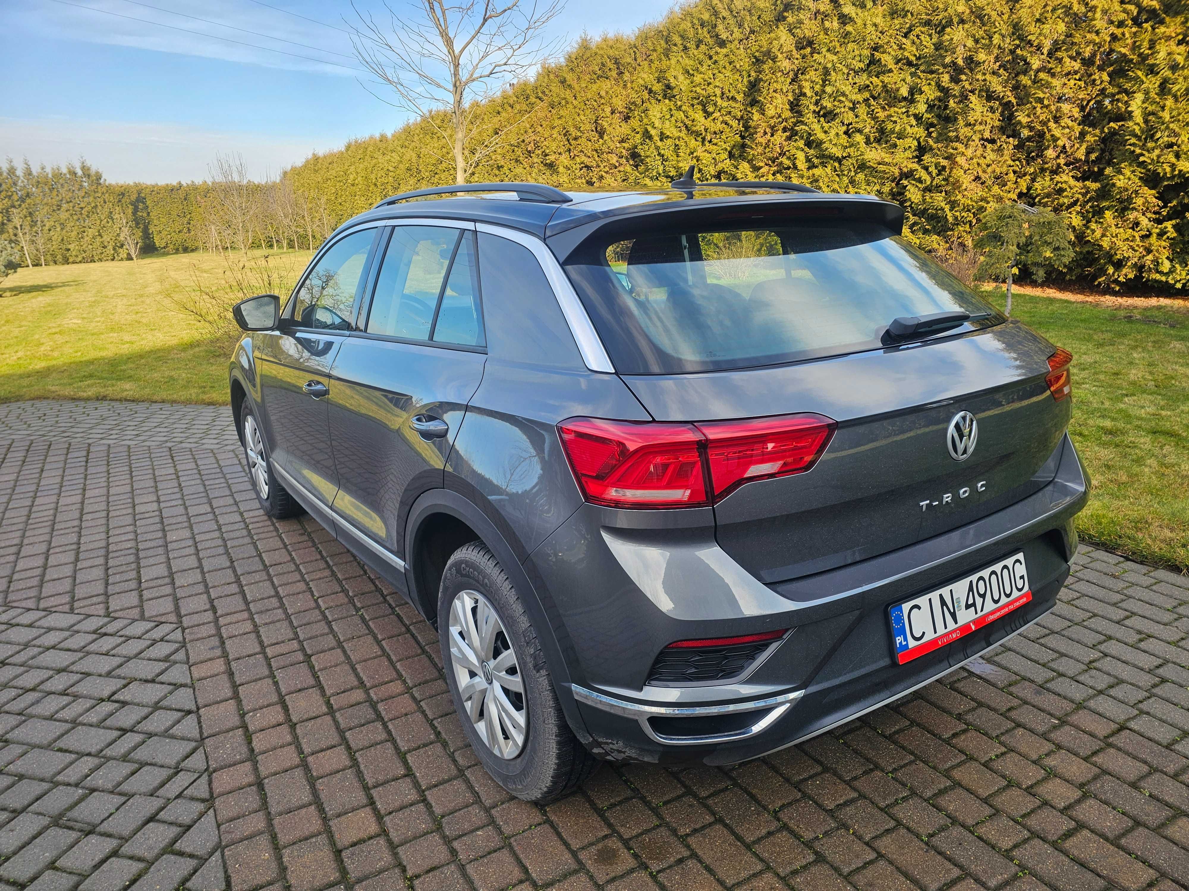 Vw T-roc 2.0TDI 150KM manual, hak, led, kamera, ACC, 2019