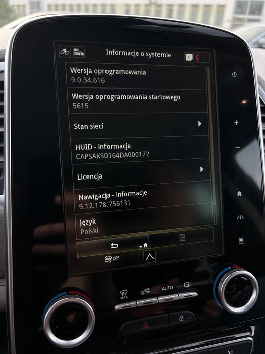 Aktualizacja Rlink/Easlink Renault Talisman Megane Espace V mapy