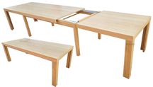 Stół dab 8 nóg rozkładany 120x80 o 4/5 wkładów do 320/370 każdy wymiar