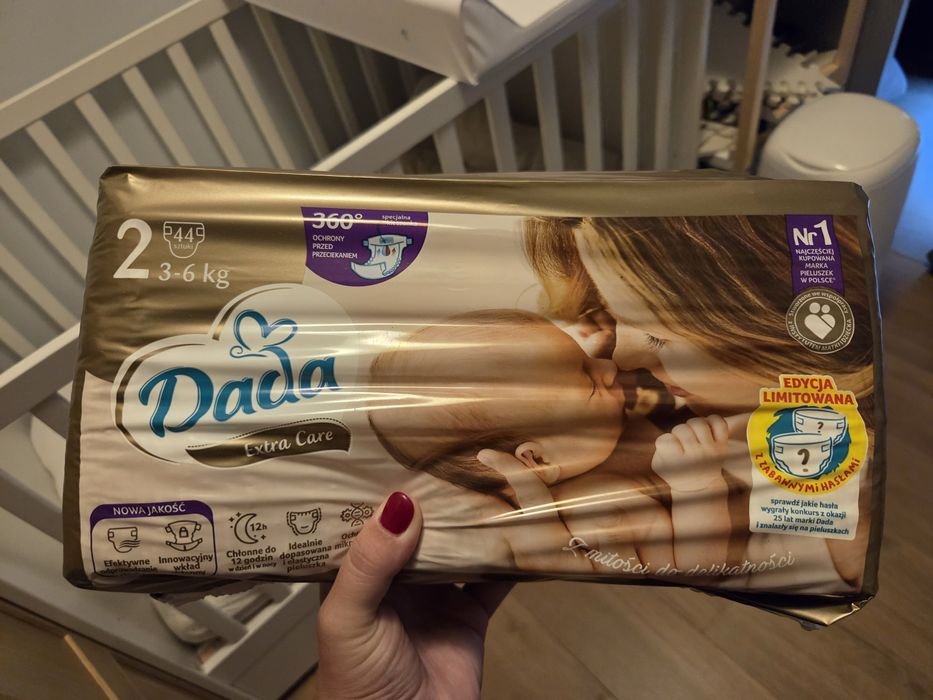 4x Pieluchy dada extra care r. 2