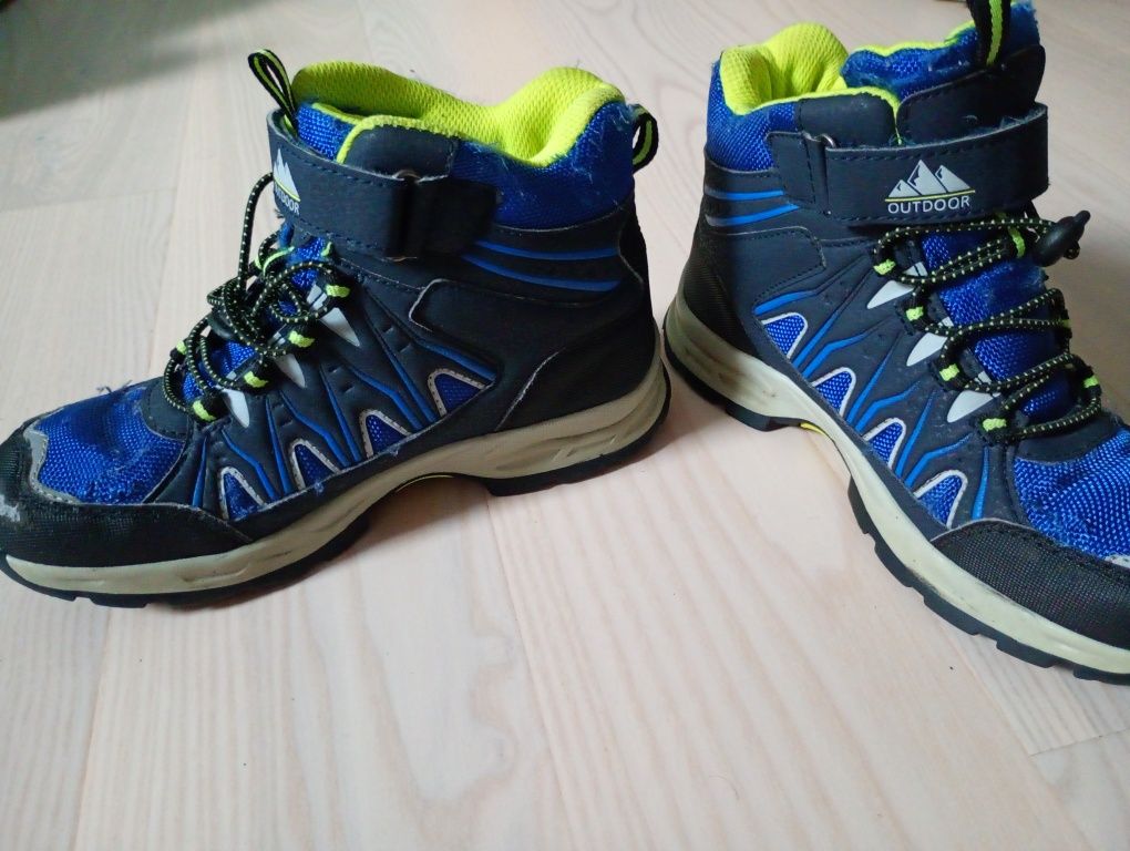 Buty chłopięce zimowe śniegowe Outdoor rozmiar 35