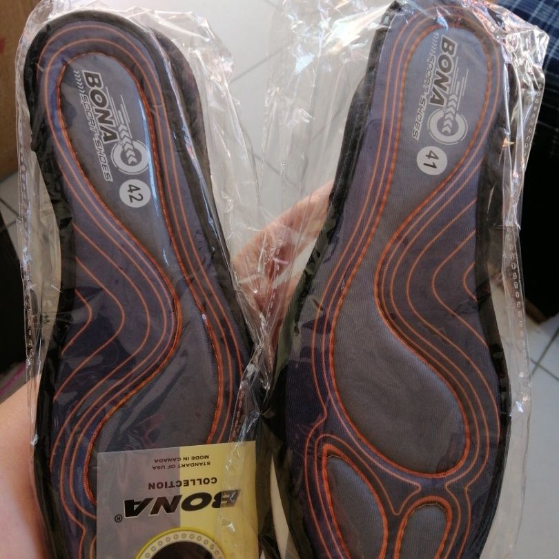 Стельки ортопедические для спортивной обуви фирмы Bona. 36-50
