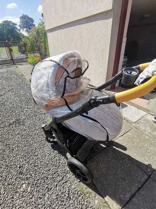 Wózek dziecięcy BabyMerc 2  - 2w1 gondola + spacerówka