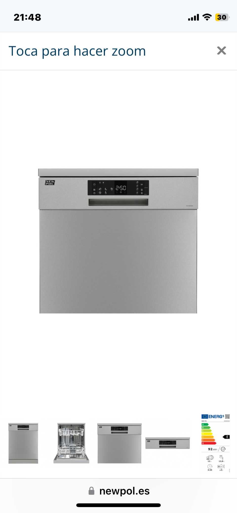 Maquina Lavar Loiça Inox