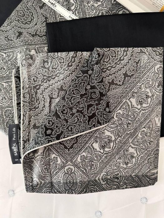 Постельное белье Sarev Brezno gri/bej  делюкссатин 300ТС евро[АКЦИЯ]