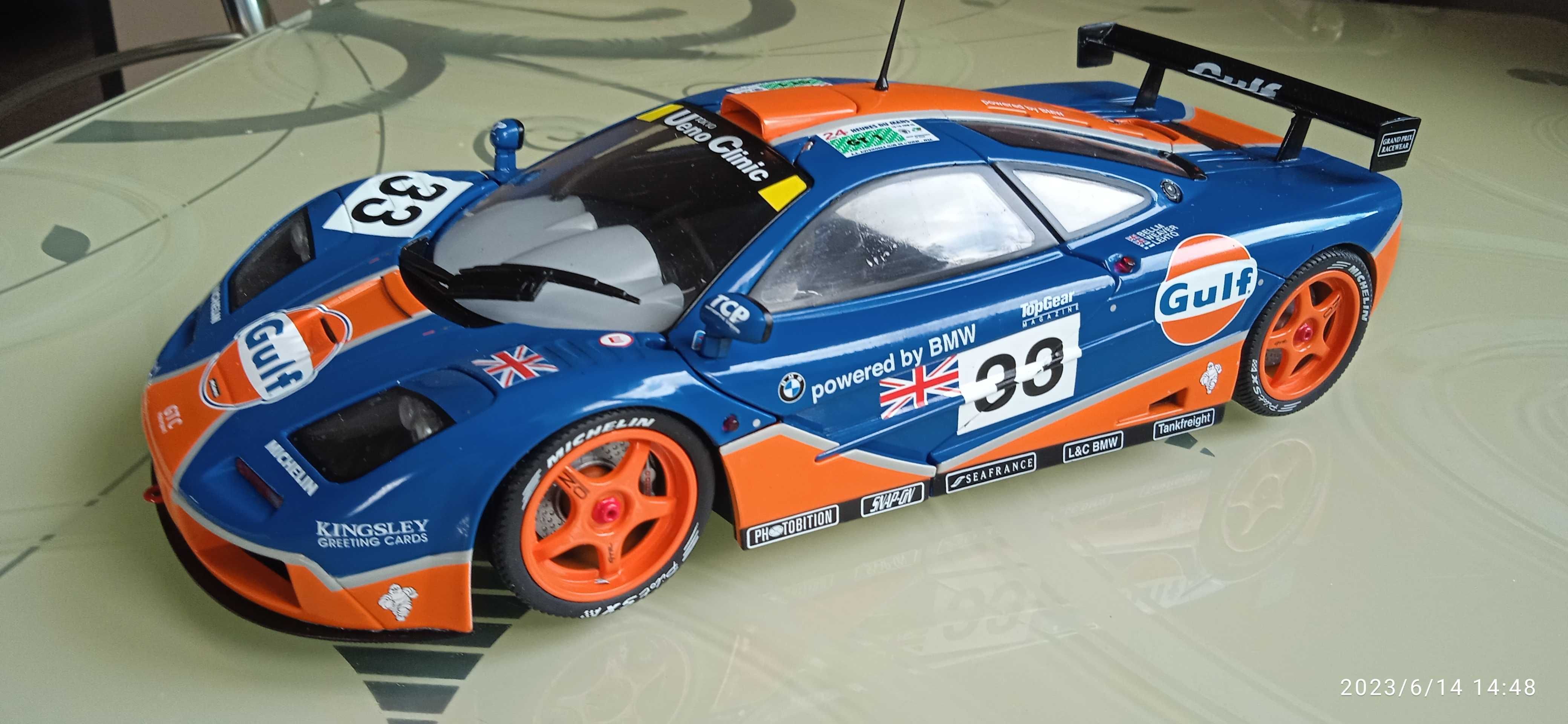 МОДЕЛЬ 1.18 McLAREN - F1 GTR  1996