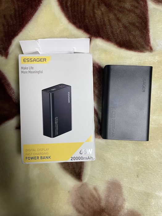 Павербанк  Essager Power Bank 20000mAh 65W