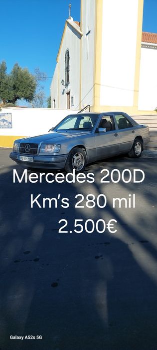 Mercedes 200D W124 ano1993 nacional insp11/2026 como novo