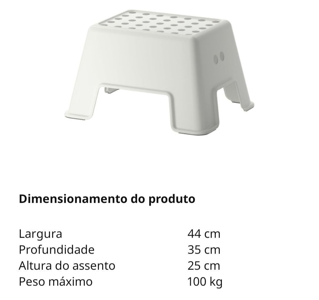 Banco criança bolmen ikea