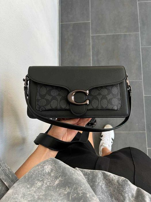 Сумка Coach 26см шкіра