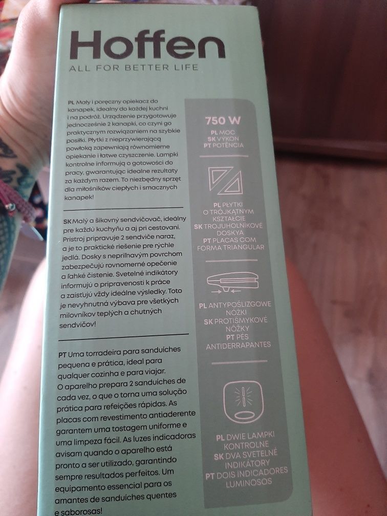 Opiekacz do kanapek