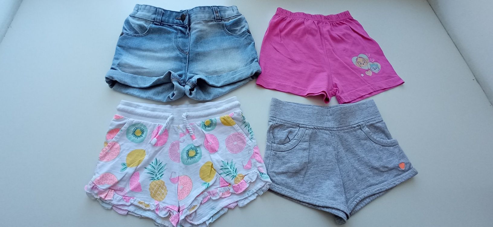 Летние шорты для девочки 3-4-5 лет