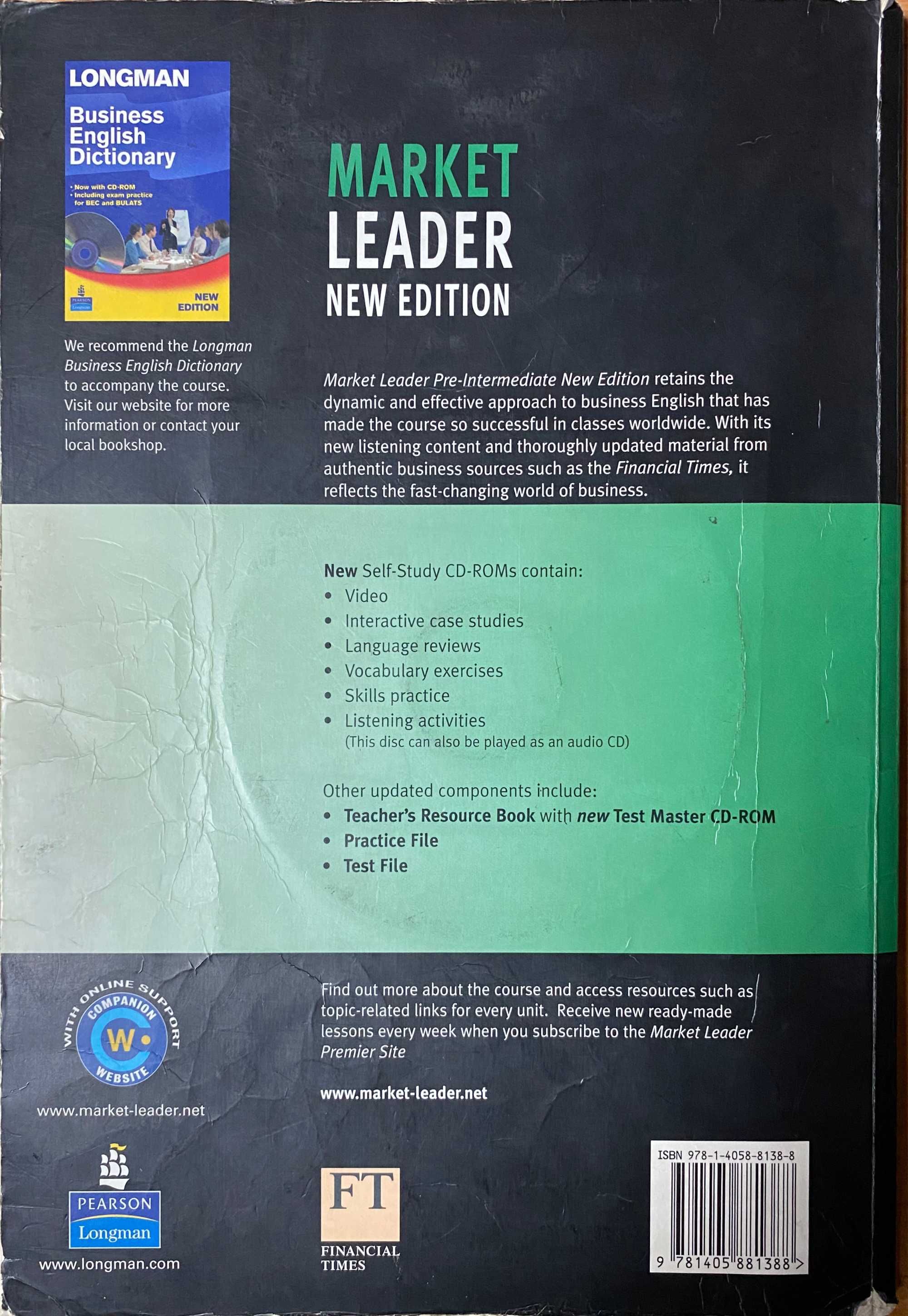 Podręcznik Market Leader New Edition Pre-Intermediate Course Book