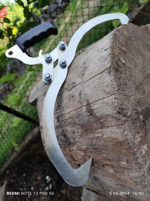 Kleszcze do drewna , ręczny chwytak 35 cm mocny!!no Fiskars!