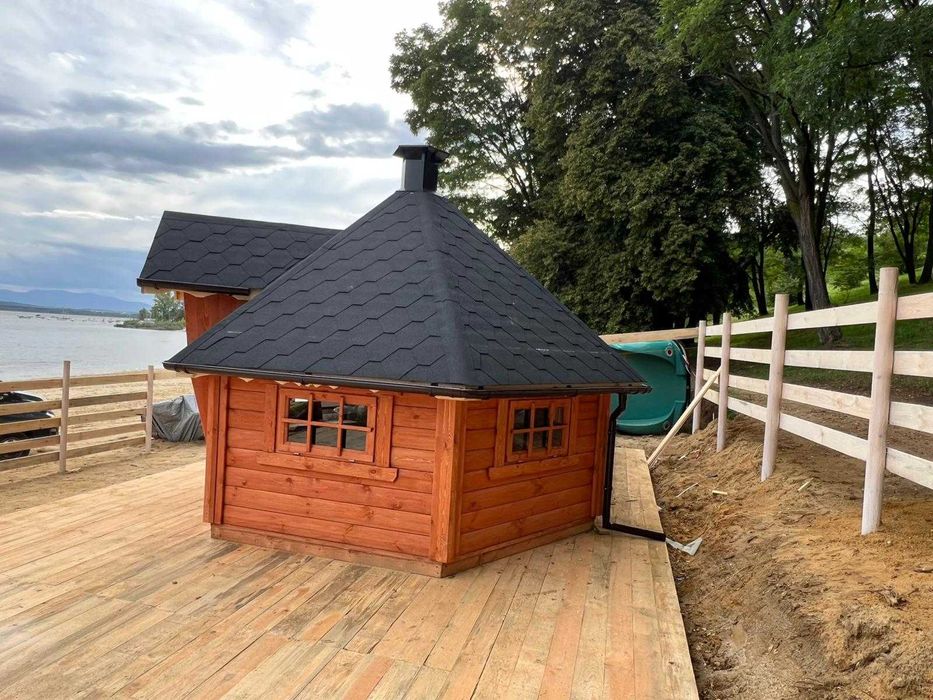 Altana drewniana,altanka ogrodowa,domek ogrodowy,grillowy,3,60m