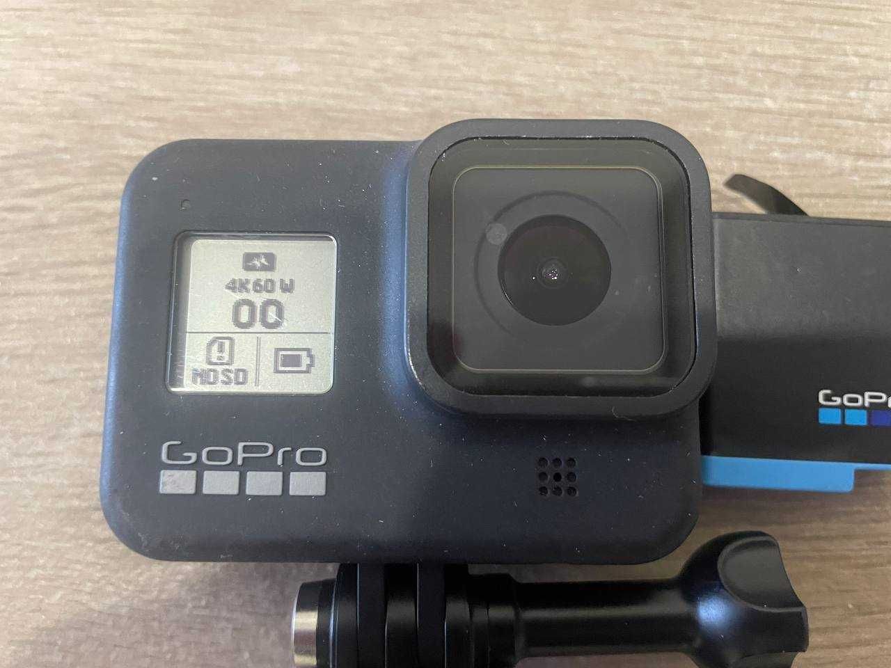 GoPro Hero 8 Black + 2 акумулятори + штатив + карта 128gb