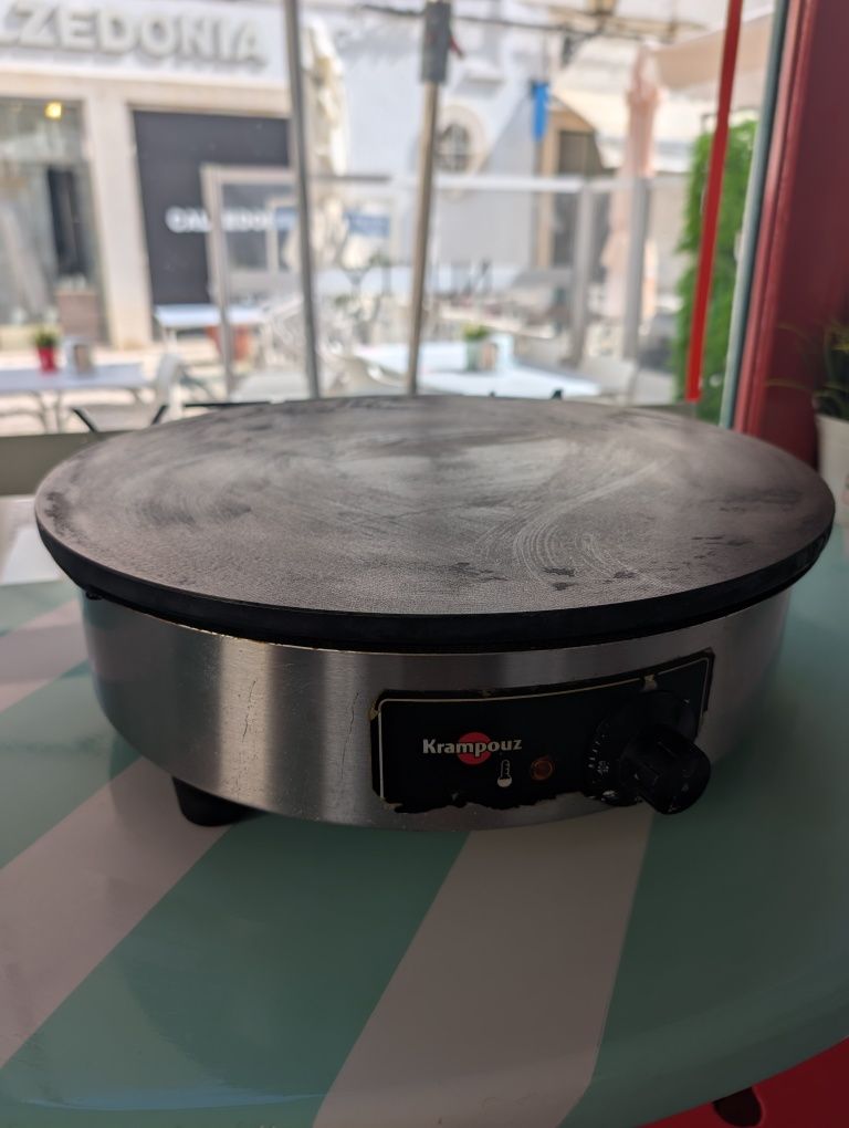 Crepeira Krampouz Profissional (não funciona)
