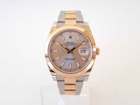 Rolex Datejust 41 mm Oyster Steel 18K Rose Gold Sundust Dial