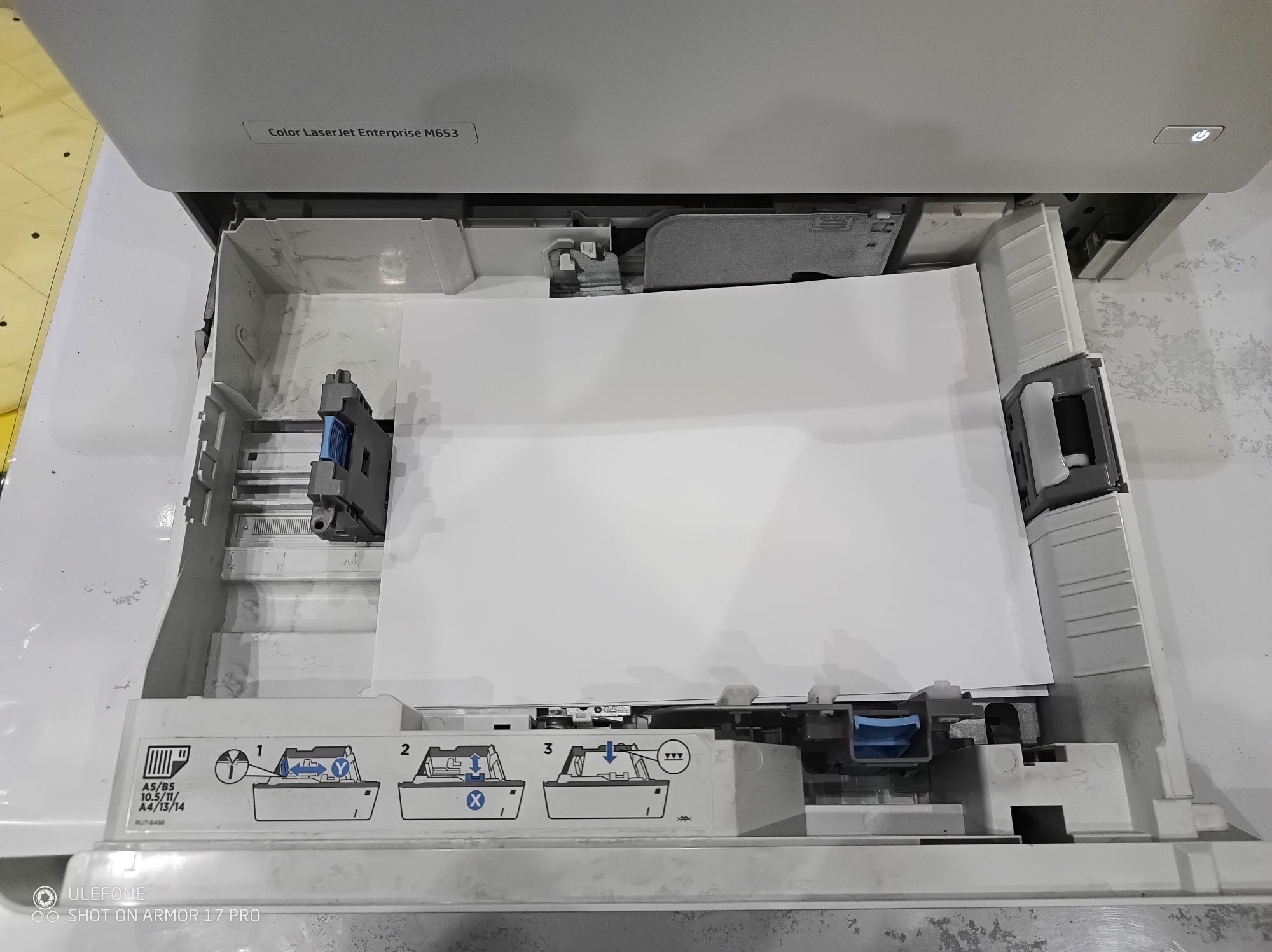 Кольоровий лазерний принтер HP Color LaserJet Enterprise M653dn J8A04A