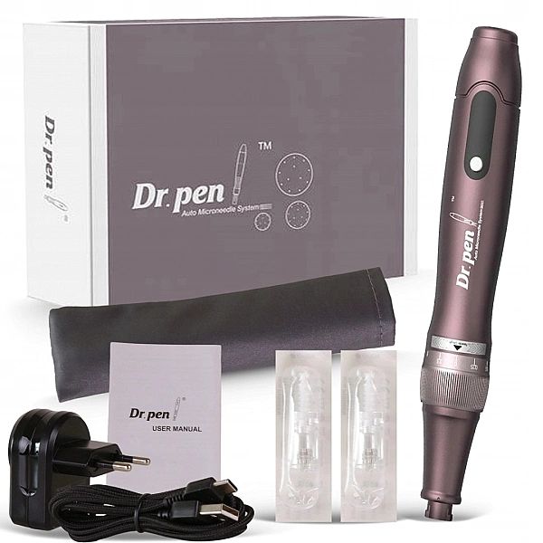 Urządzenie Derma Pen + 20 Kartridży GRATIS - Profesjonalny Sprzęt Brad