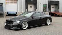 Mercedes-Benz Klasa C Mercedes Benz C180 W204 Coupe (stance, tuning, air ride, maxton)