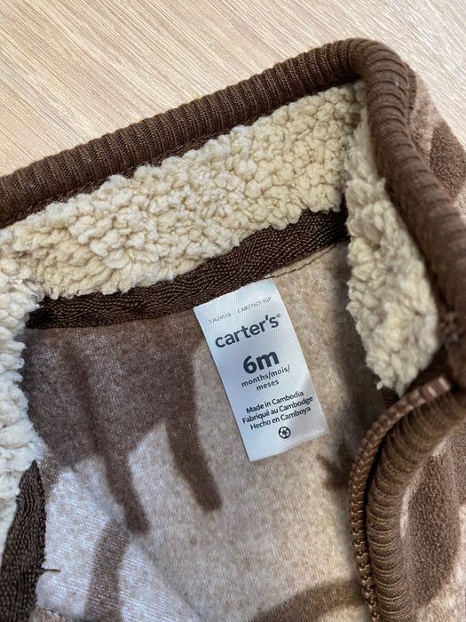 Продам флісовий ромпер Carter’s в розмірі 68