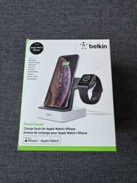 Ładowarka Belkin do iPhona i Apple Watcha, doskonały stan