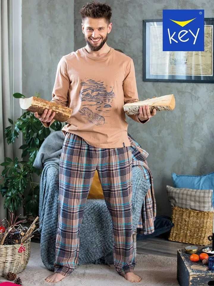 Пижама мужская піжама чоловіча Key Польша