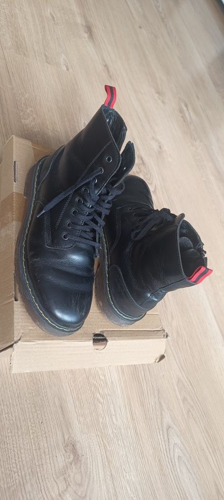 Buty unisex, trapery, glany, martensy, stan bdb roz. 39