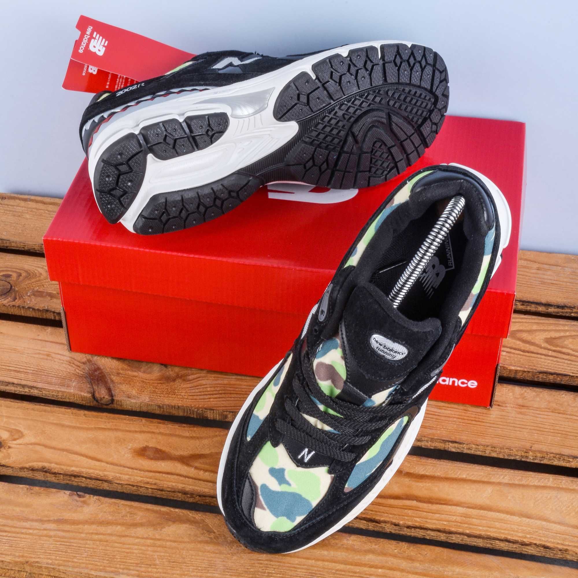 (1869) Чоловічі Кросівки New Balance 2002R чорні (41-46)