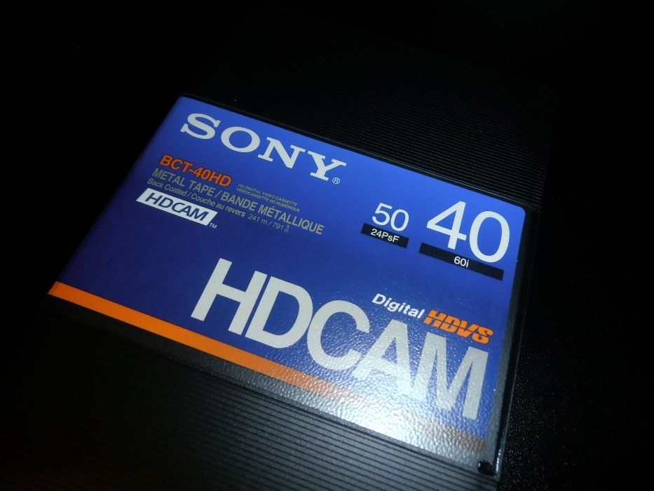 Новые видеокассеты HDCAM Sony BCT-40HD есть 100 штук