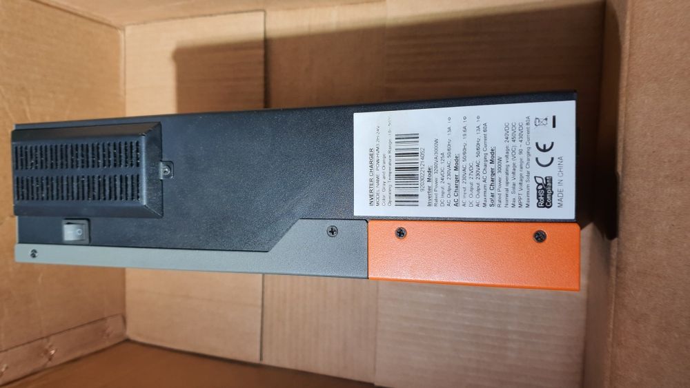 Стан Нового! Гибридный Инвертор Powmr 3.2H-24V 3000W Інвертор для соня