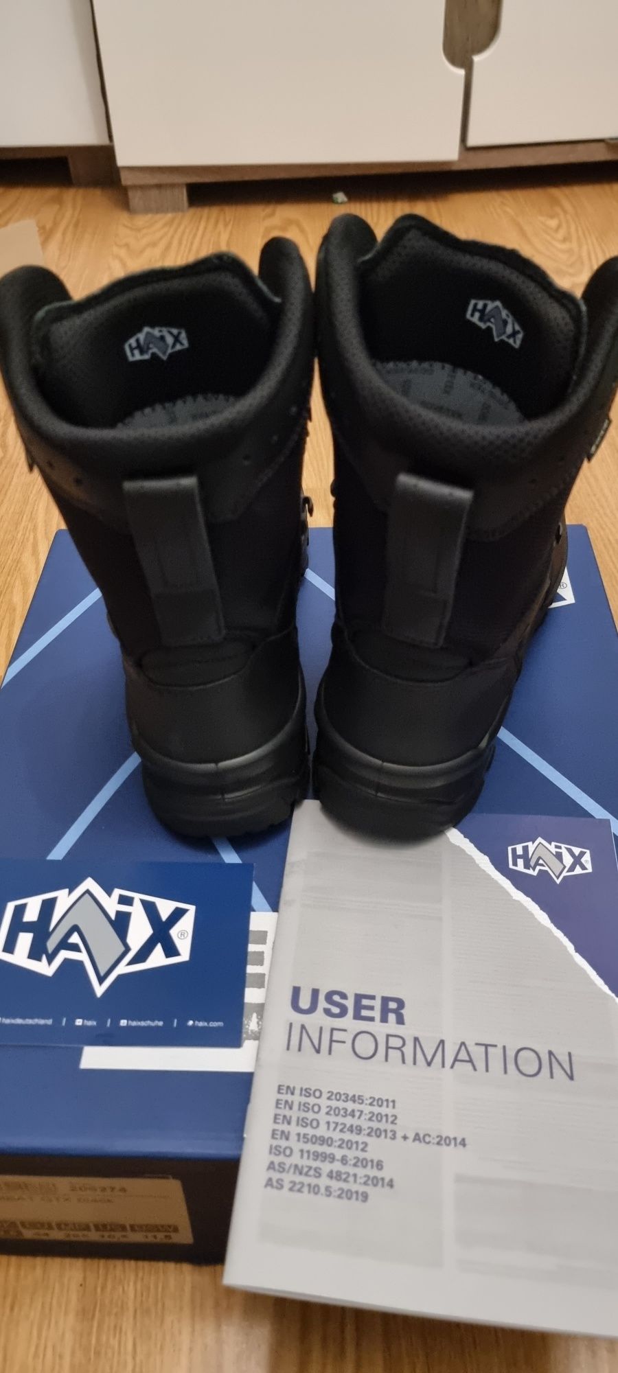 Buty taktyczne Haix combat gtx black 43 wojskowe