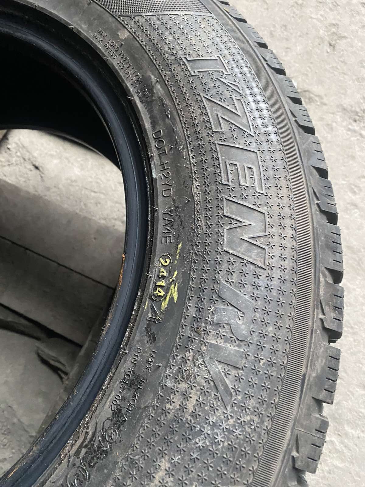 215.70.16 Kumho 2шт склад шины резина из Европы зима 70 R16