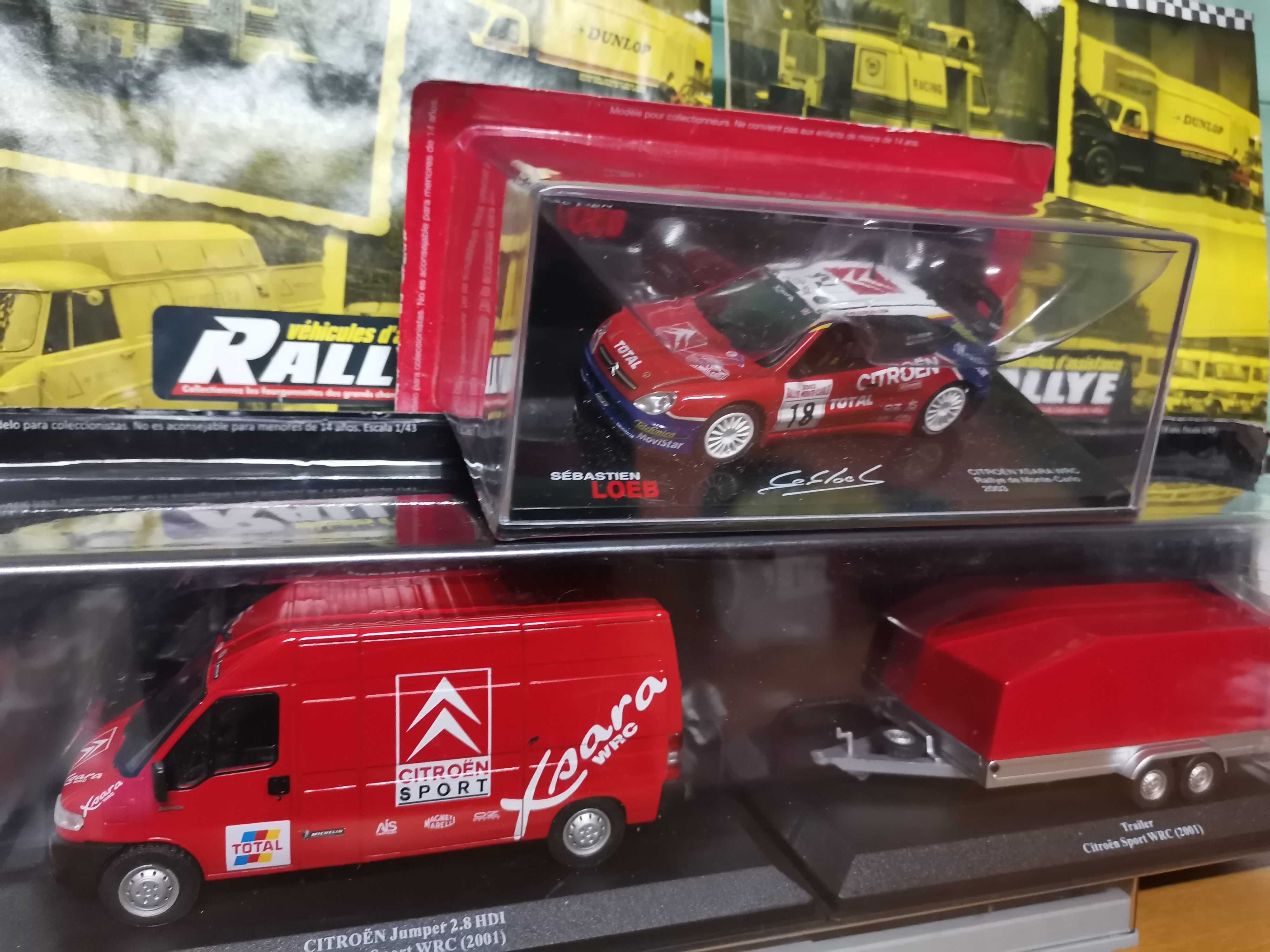 Citroën Jumper + Citroën Xsara WRC - Team Sport Citroën Rally 1/43