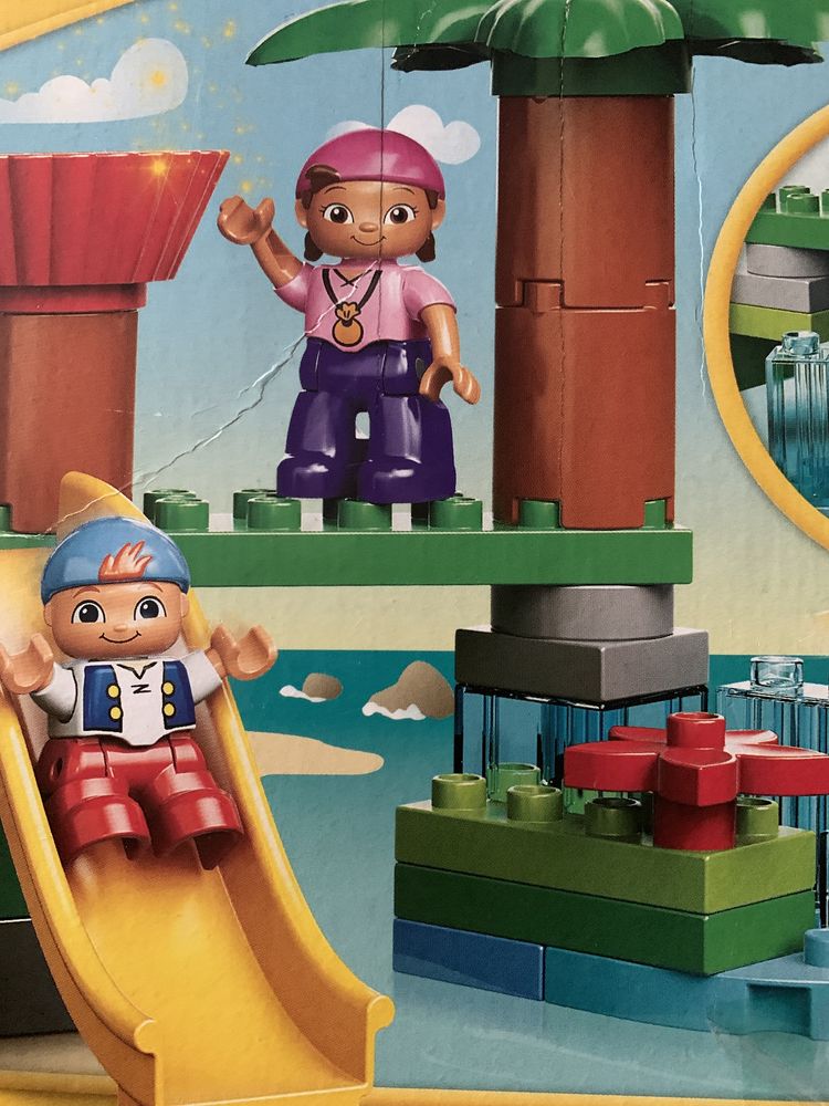 Klocki Lego Duplo Jake i Piraci z Nibylandii, Kryjówka w Nibylandii