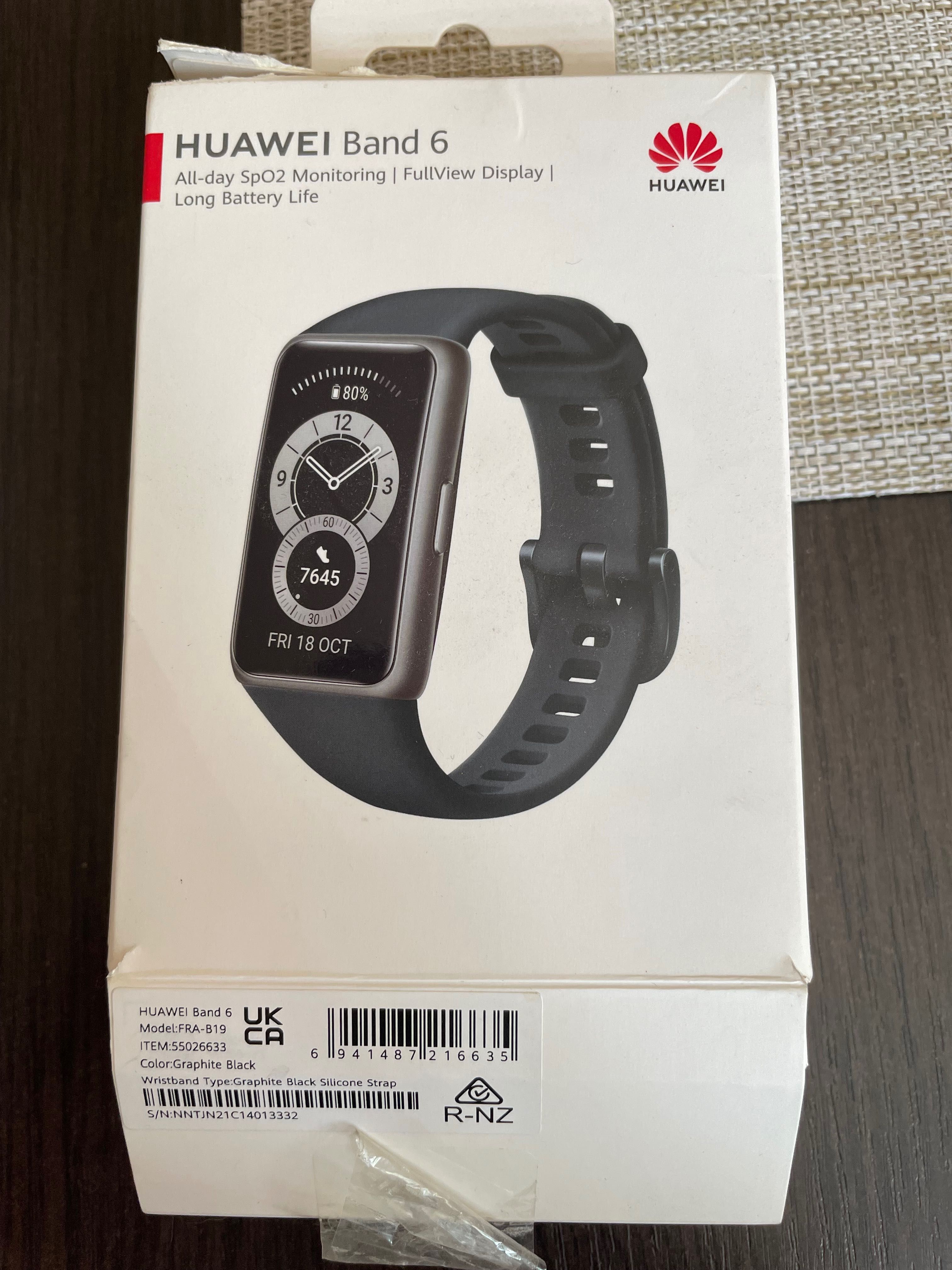 Smartband Huawei Band 6 czarny