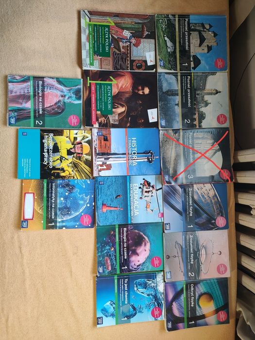 Ksiazki do technikum klasy 1-3