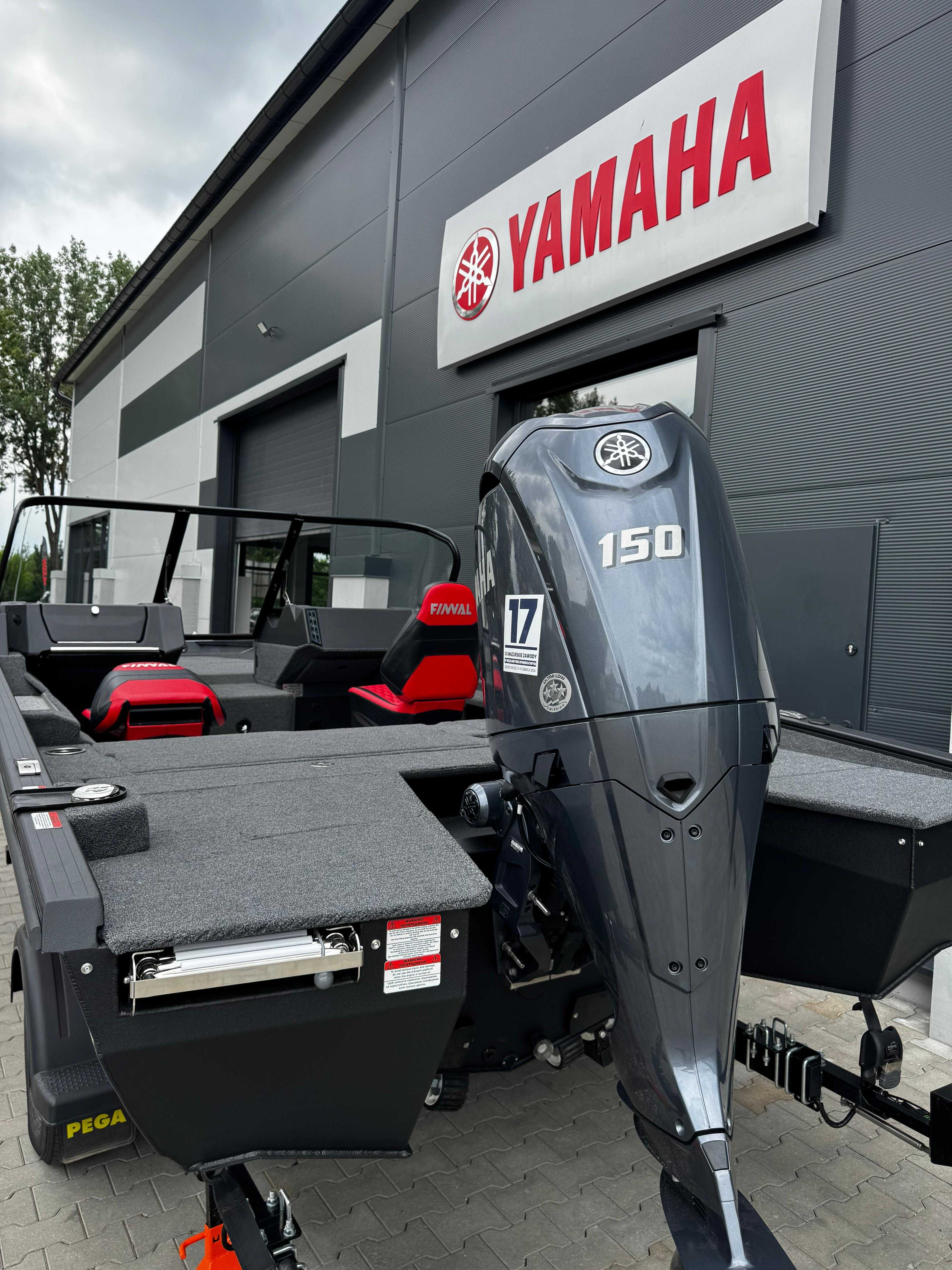 Łódź Finval 575 Casting Pro Yamaha F150XCB Przyczepa Pega Multiliner