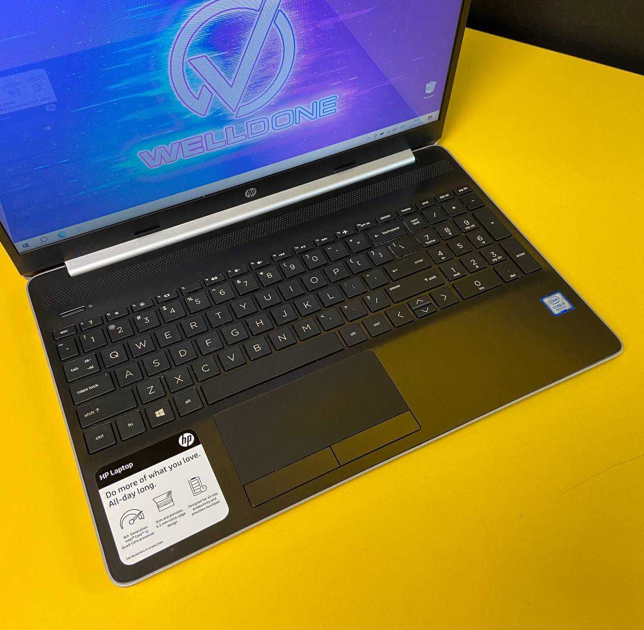 Ноутбук HP Laptop 15-dw0086nr, Intel Core i5-8265U, 8GB, SSD 256GB
