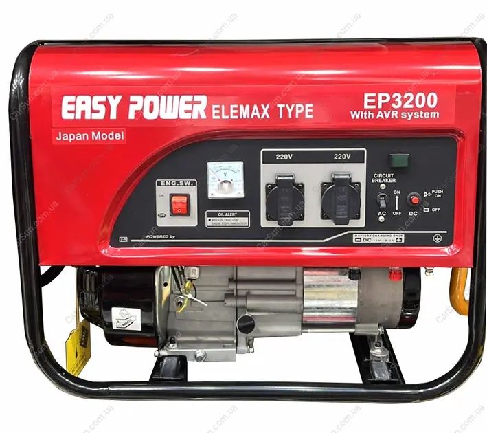 Генератор бензиновый 3.2кв AVR обмотка медь