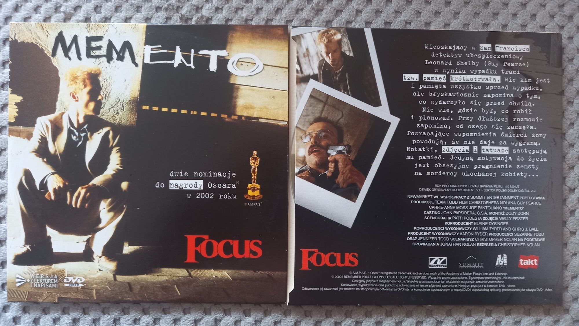 Memento         dvd