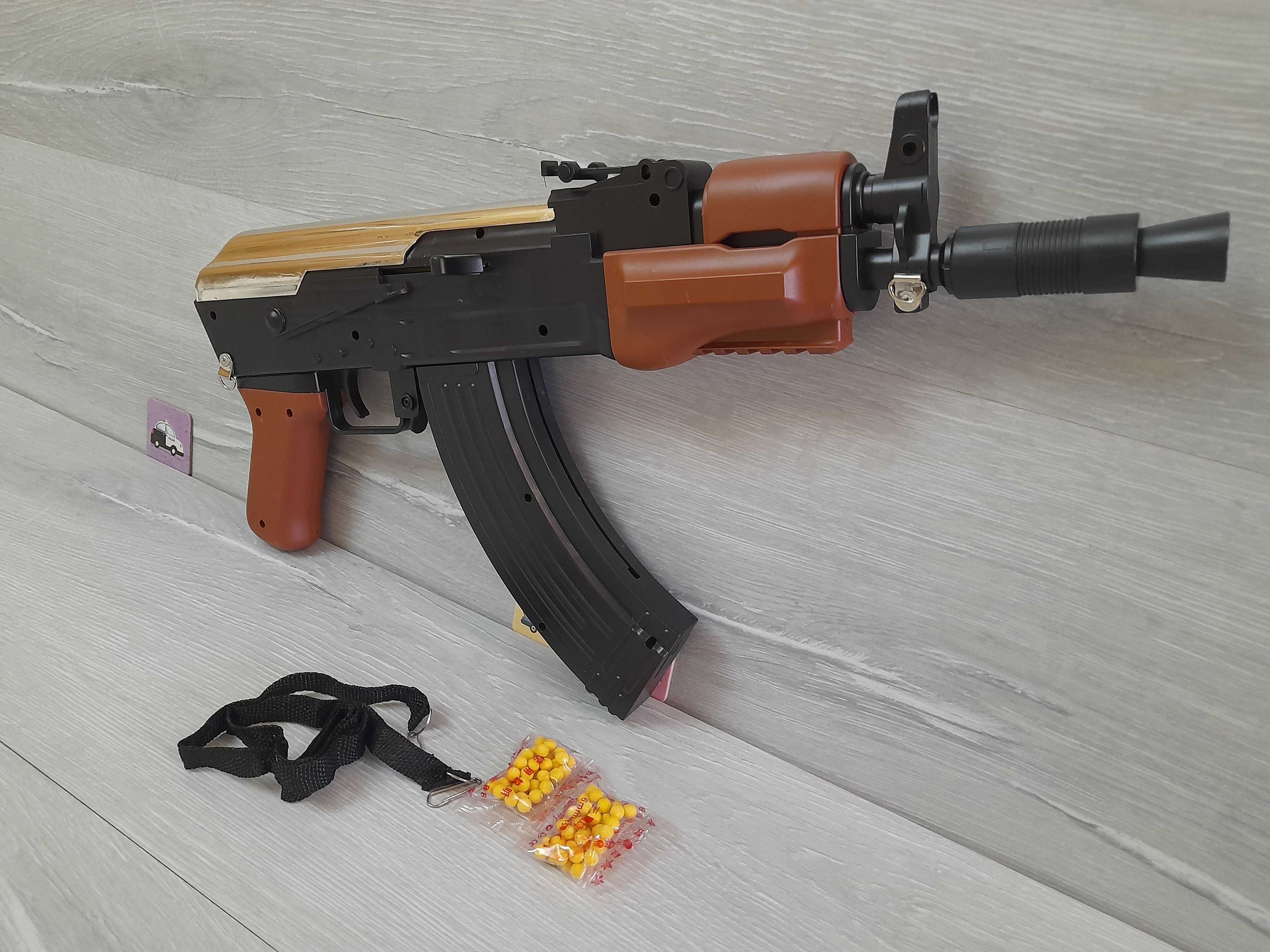 Автомат Калашник на пульках, Р998, 49см, с ремешком