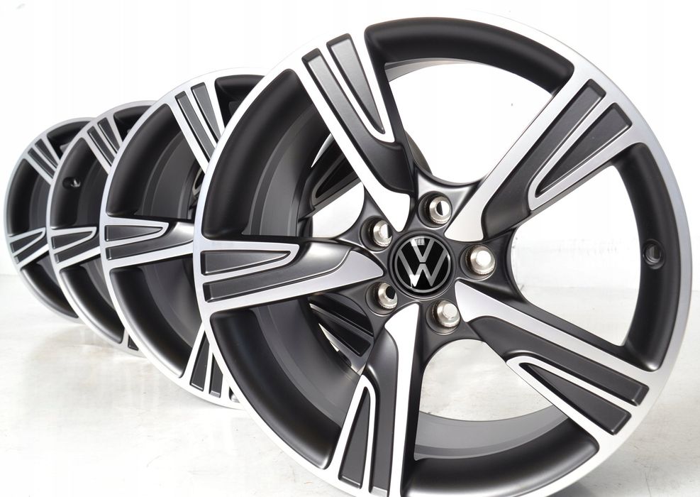 4X Felga 18" 5X112 Oryginał Audi Volkswagen Golf 5 6 7 8 T-Roc - Nowe