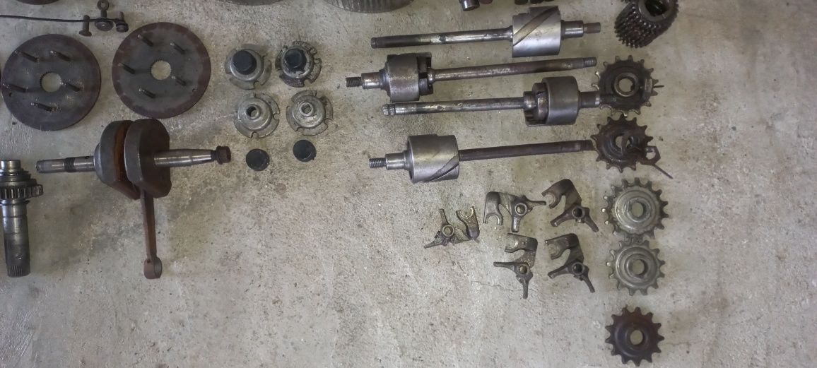 Motor zundapp 4 turbina peças