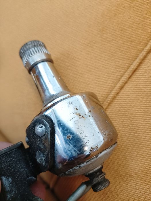 Stara lampa i dynamo rowerowe / retro / zabytek