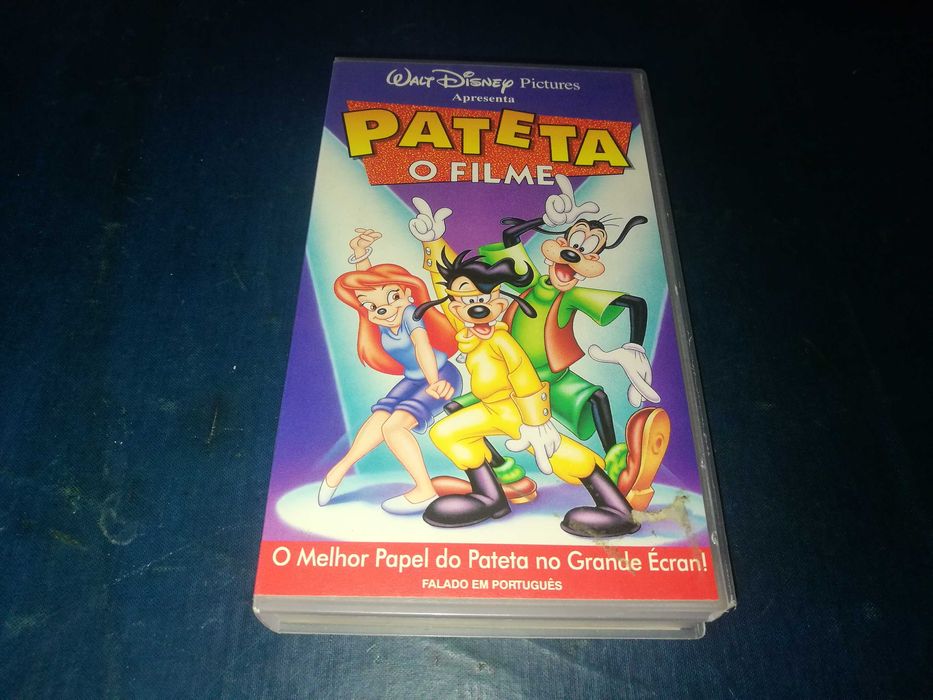 PATETA O FILME (WALT DISNEY)	VHS	(áudio em Português)